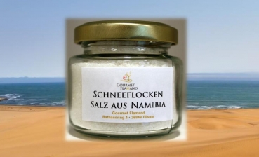 Schneeflocken Salz aus Namibia  90g