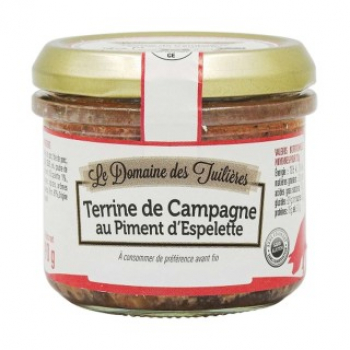 Terrine de Campagne au Piment d´Esplette 90g