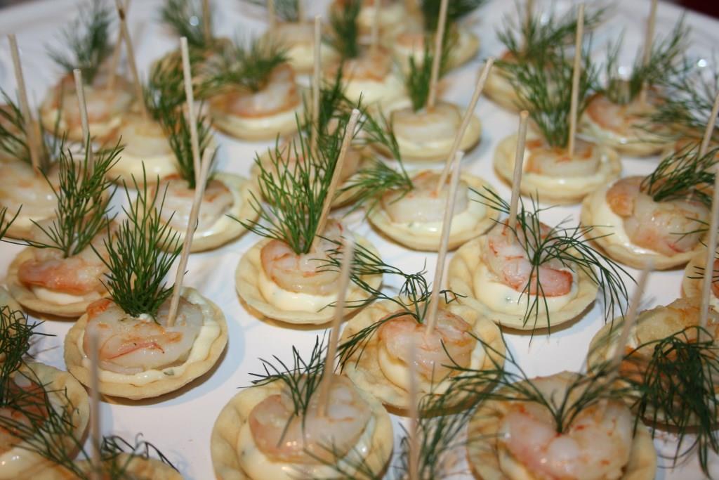 Garnelen mit Knoblauchmayonnaise